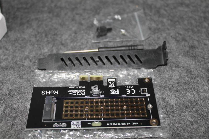 Tarjeta Adaptadora JEYI M.2 NVMe a PCI-E 4.0/3.0 afbeelding 5