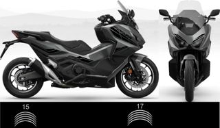Pegatinas carenado honda forza 750 2025
