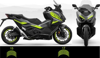 Pegatinas carenado honda forza 750 2025