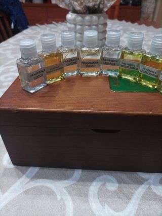 3 bottiglie fragranza per cera 