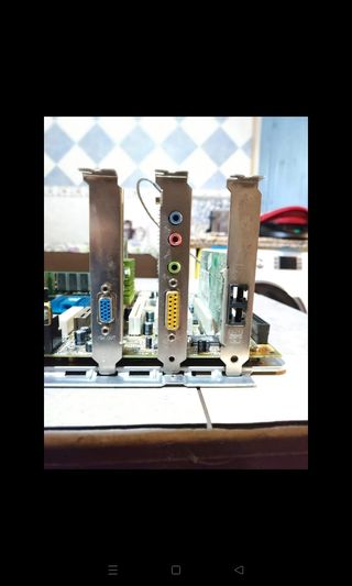 Placa base vintage para PC.