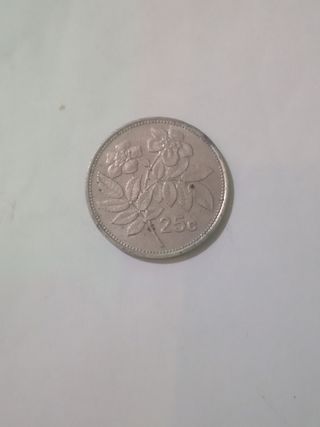 25 centesimi del 1986 Republica di malt