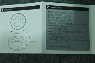 Botón de domotica para Escenas Inteligente Zigbee