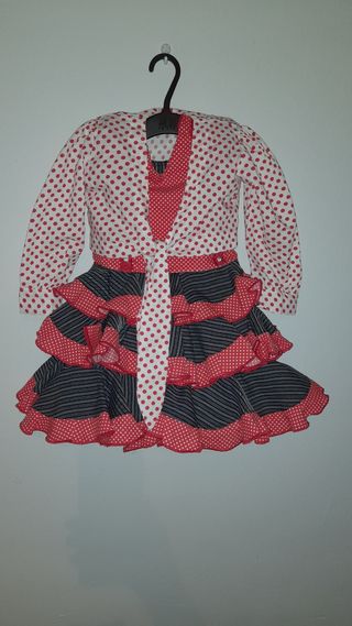 Traje flamenca niña