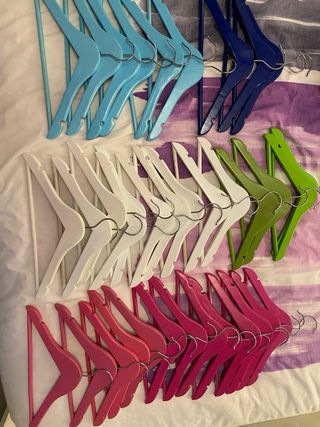 perchas madera niño