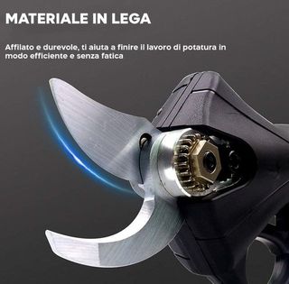 Forbice Elettrica con 2 Batteria Giardino Potatura