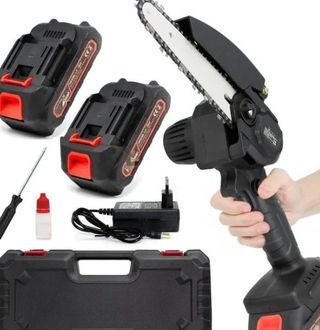 Forbice Potatura 2Batterie + Motosega Giardinaggio