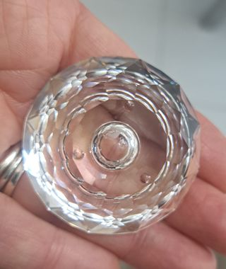 Vaso di rose rosse Swarovski-Raro