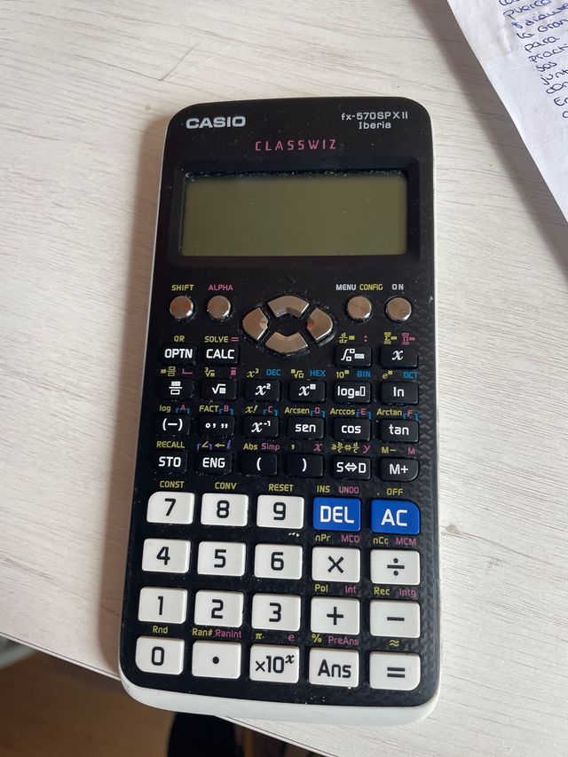 Calculadora casio fx82SPX II