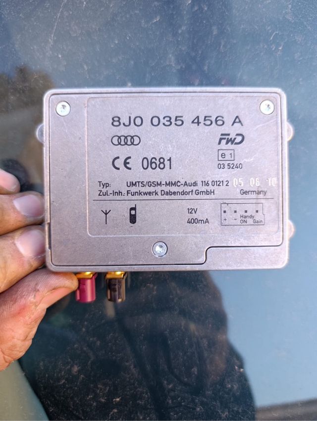 Original Audi Compensador 8J0035456A Amplificador