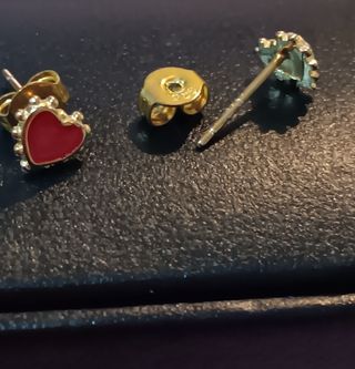 Pendientes mini corazón