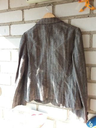 Chaqueta mujer ligera lino, lana, Trucco T.42 apro