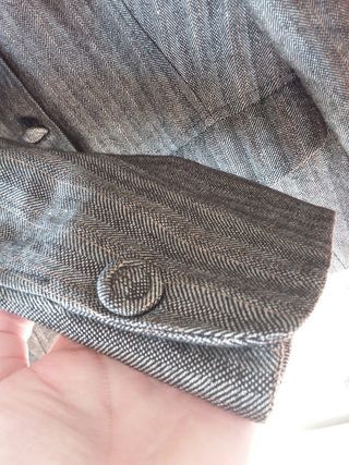 Chaqueta mujer ligera lino, lana, Trucco T.42 apro