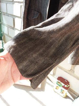 Chaqueta mujer ligera lino, lana, Trucco T.42 apro