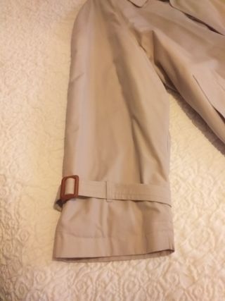 GABARDINA BEIGE TALLA 52