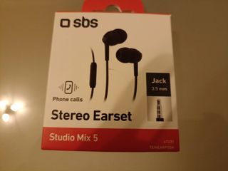 Auricolari SBS stereo con microfono e jack