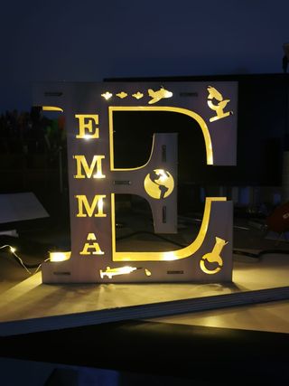 🌟 Lampade Personalizzate in Legno 