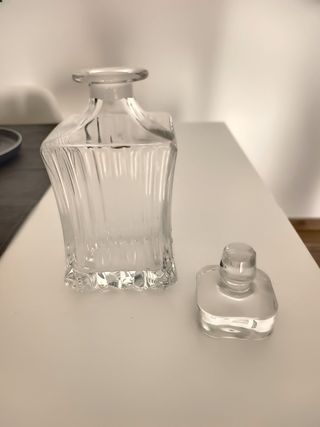 Bottiglia in cristallo