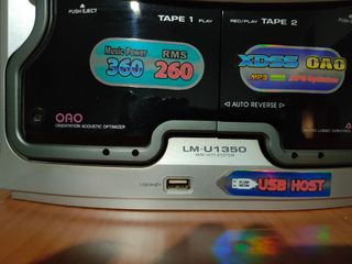 Mini cadena LG con USB