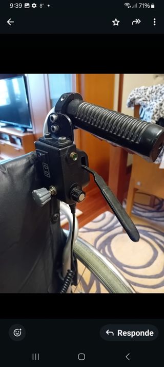Motor auxiliar para silla de ruedas
