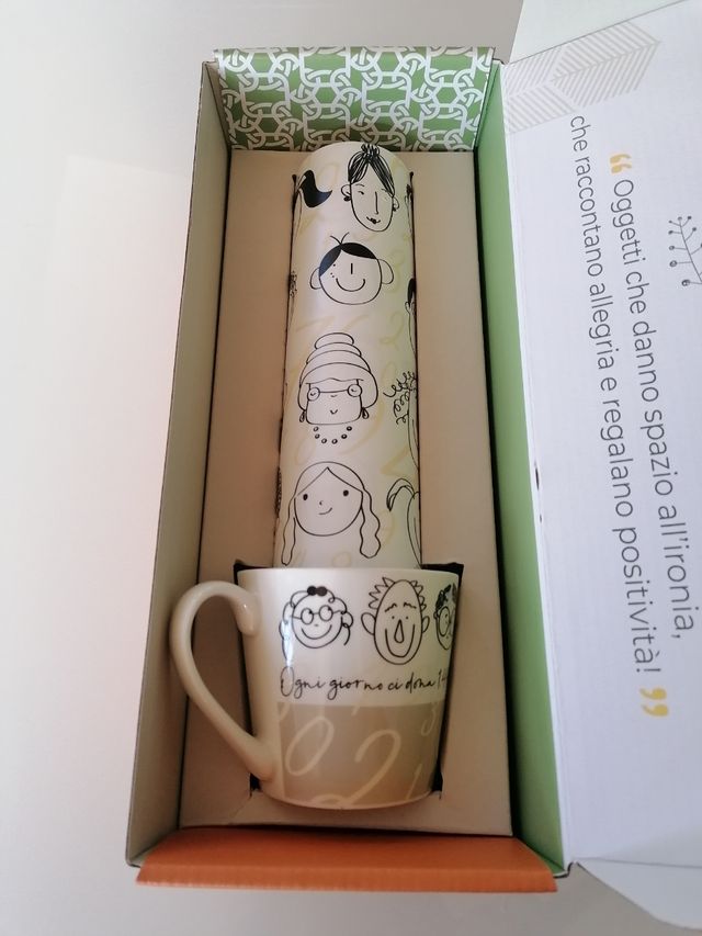 Tazza colazione e tovaglietta