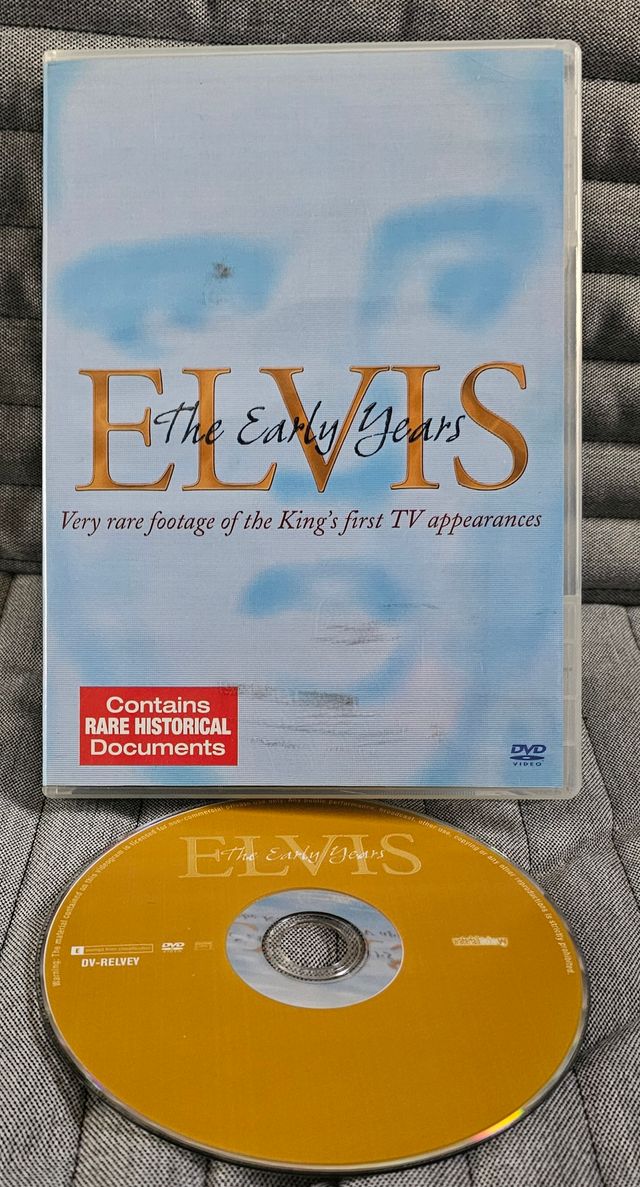 DVD Elvis Presley - the early years Very rare font