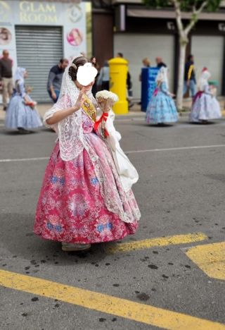 Traje fallera niña