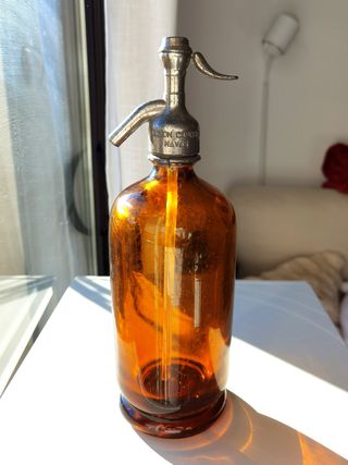 Antiguo Sifón de Colección Marrón. Navàs.