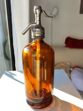 Antiguo Sifón de Colección Marrón. Navàs.
