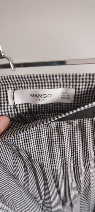 Falda larga de Mango