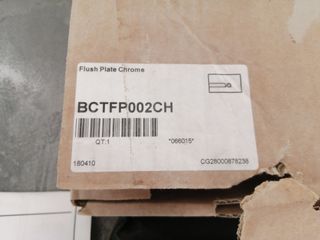 PULSADOR INODORO MILANO BCTFP002CH CROMO