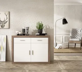 Mueble Aparador 2 Puertas + 2 cajones🤩