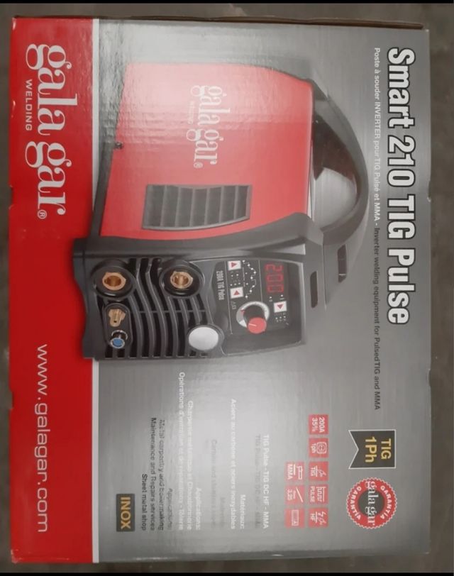 Inverter TIG Galagar 210 HF DC