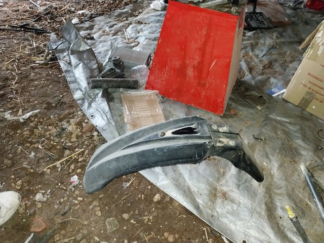 Careta y guardabarros gas gas 2009