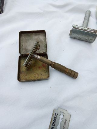 Antiguas máquinas de afeitar