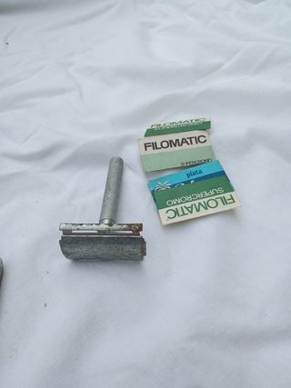 Antiguas máquinas de afeitar