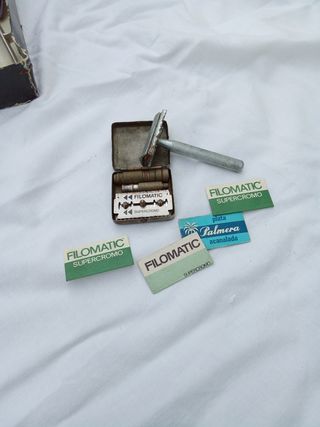 Antiguas máquinas de afeitar