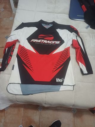 Camisetas de motocross o enduro y guante