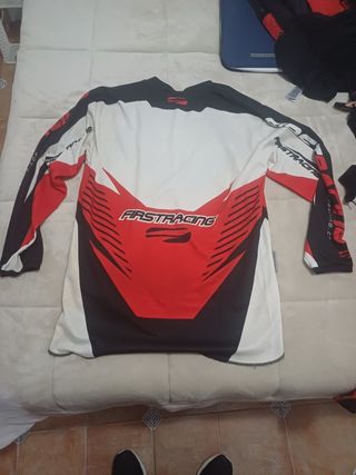 Camisetas de motocross o enduro y guante