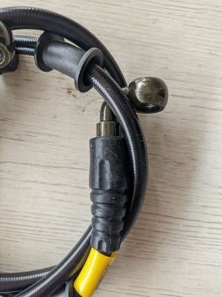 Latiguillo metalico de freno universal para moto