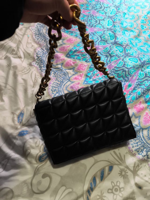 Bolso zara acolchado 