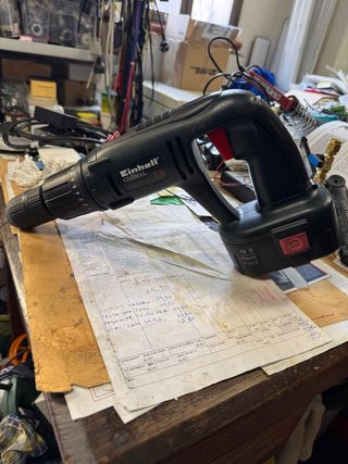 Trapano Einhell Global 18V.