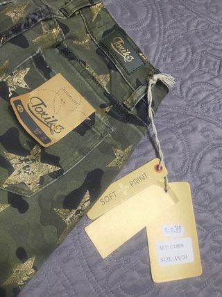 Pantalón militar chica