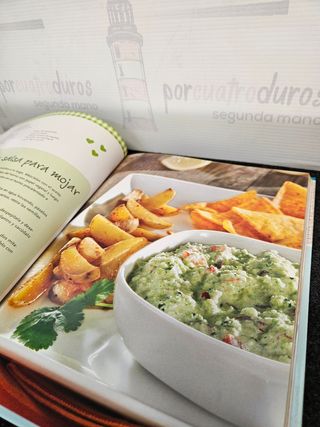 Lote 4 libros recetas saludables, vegana..