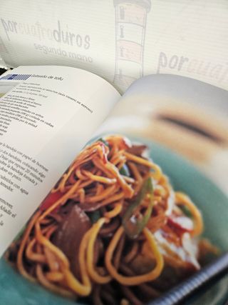 Lote 4 libros recetas saludables, vegana..