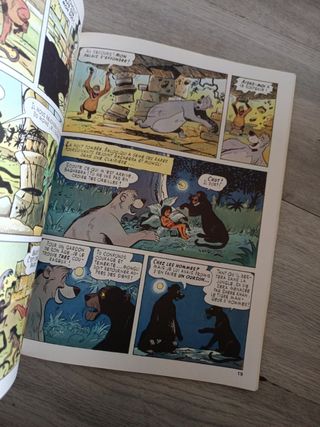 Comic libro Walt Disney 1979 frances