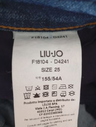 Jeans Liu Jo size 25  - vedi foto -