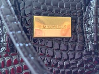 Bolso Bimba y Lola tipo cocodrilo