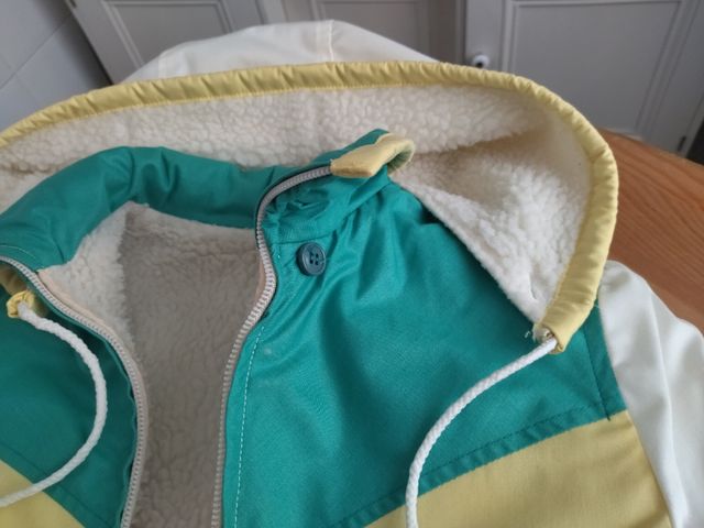 Cazadora niña retro