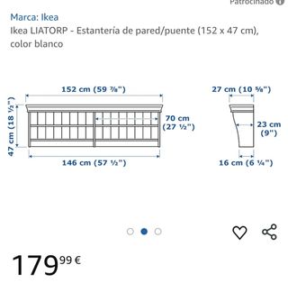 Estante Ikea liatorp 